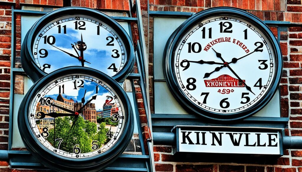 Knoxville clock widgets