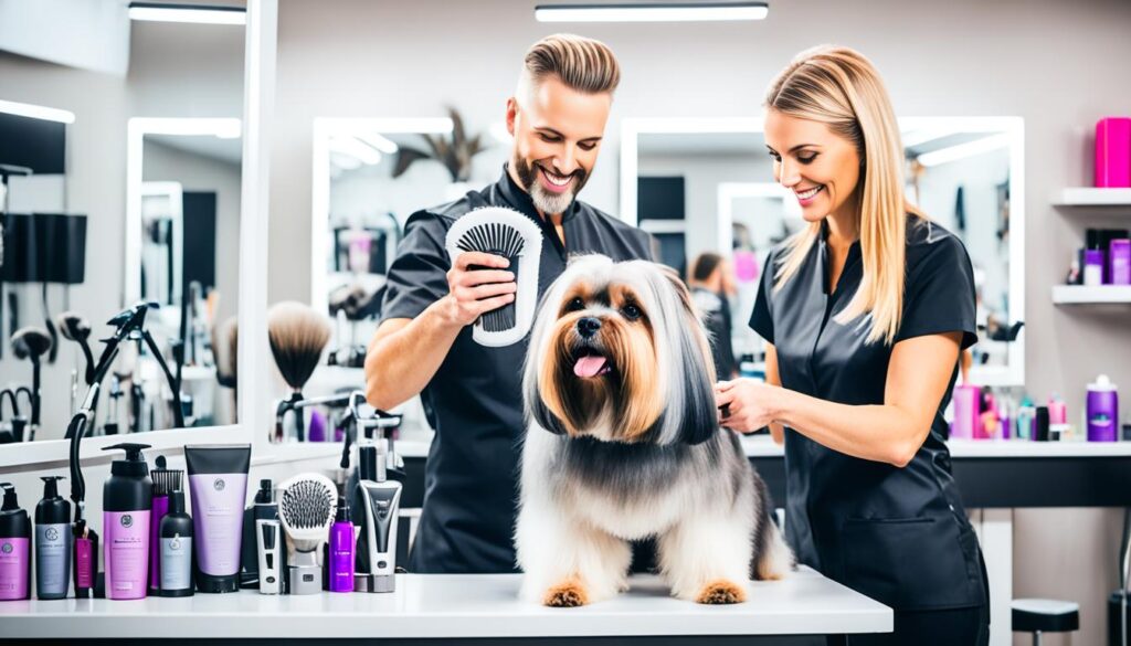 full-service pet grooming